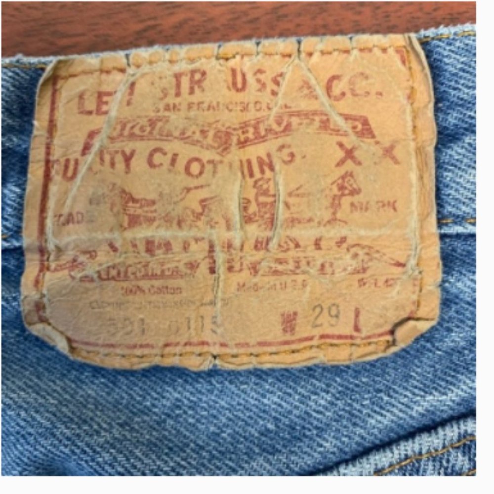 Vtg 35-50 Yr Old 501 Levi's High Rise Made USA - Picture 5 of 9